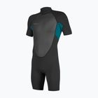 Herren Schwimm-Neoprenanzug O'Neill Reactor-2 2mm Back Zip SS Spring HJ5 black/tide pool