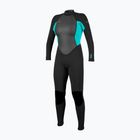 Damen Schwimm-Neoprenanzug O'Neill Reactor-2 3/2 mm Back Zip Full black/light aqua