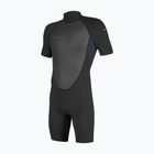 Kinder Schwimm-Neoprenanzug O'Neill Youth Reactor-2 2mm Back Zip SS Spring black/slate