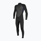 Kinder Schwimm-Neoprenanzug O'Neill Youth Reactor-2 3/2 Back Zip Full black/slate