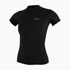 Damen-Badeoberteil O'Neill Basic Skins Rash Guard SS black
