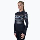 Damen-Thermoaktivshirt Surfanic Cozy Limited Edition Crew Neck black fairisle