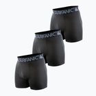 Herren Thermo-Boxershorts Surfanic Carbondri 3er-Pack black