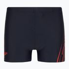 Speedo Sports Logo Print Trunks blau/rot Kinderschwimmhosen