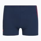 Speedo Essential Placement Allover Trunks blau/rot Kinderschwimmboxers