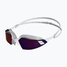 Speedo Aquapulse Pro Mirror Schwimmbrille weiß/violett