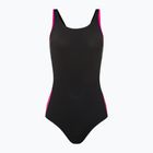Speedo Boom Logo Splice Muscleback einteiliger Badeanzug für Damen B344 schwarz 12900B344
