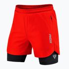 RDX T16 rot/schwarze Trainingsshorts