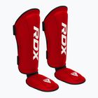 Schienbeinschoner mit Spannschutz RDX T1 Shin Instep Molded King red/white