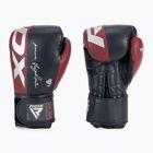 Boxhandschuhe RDX REX F4 schwarz-rot BGR-F4MU-1OZ