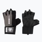 RDX Gym Workout Handschuhe W1 grau
