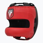 Boxhelm RDX Apex Boxing Head Gear With Nose Protection Bar red