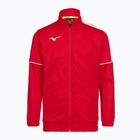 Kinder-Trainingssweatshirt Mizuno Knitted Track red
