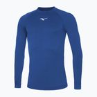 Herren Mizuno Uni Core royal/weißes Lauf-Langarmshirt