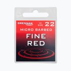Drennan Fine Red Haken 10 Stück rot HSFR022