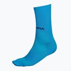 Fahrrad Socken Herren Endura Pro SL II hi-viz blue