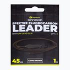Ridgemonkey Spectre Fluorocarbon Uni Lead Clip Vorfach camo braun
