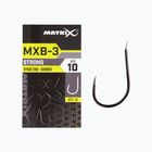 Matrix MXB-3 Spatenhaken mit Widerhaken 10 Stück schwarz GHK160