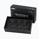 Fox Mini Micron X 3 Rutensatz Angeln Signale schwarz CEI198