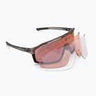 Sonnenbrille Endura Dorado II 3+1+1 grey/brown tint /full red-black mirror