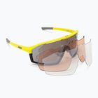 Sonnenbrille Endura Dorado II 3+1+1 hi-viz yellow/smoke tint/full platinum mirror