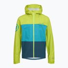 Fahrradjacke Herren Endura Singletrack II Waterproof lime green