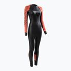Damen Triathlon Neoprenanzug ZONE3 Venture schwarz/orange