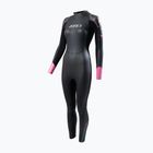 ZONE3 Aspect Breaststroke 3.5 mm Damen Neoprenanzug schwarz/rosa