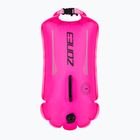 ZONE3 Safety Buoy/Dry Bag Recycled 28 l high vis rosa