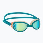 ZONE3 Attack teal/cream/cooper Schwimmbrille