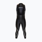 Herren Triathlonanzug aus Neopren ZONE3 Glide Sleeveless Wetsuit black/grey
