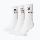 Herren­socken BOXRAW We Don't Play Boxing Crew 3 pairs white