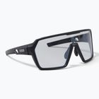 Endura Singletrack Photochromic schwarz/photochromic silber flash mirror/ambe Sonnenbrille