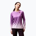 Damen Fahrrad-Langarmshirt Endura Singletrack Print W end purple