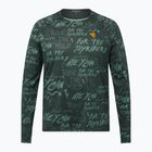 Fahrrad-Longsleeve Herren Endura Singletrack Print carbon grey