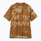 Radtrikot Herren Endura Singletrack Print trail bronze