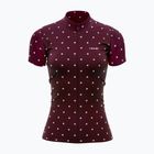 Damen-Radtrikot HUUB La Fleur SS W grape