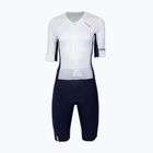 Damen-Triathlonanzug HUUB Anemoi 3 SUB22 white/navy/pink
