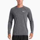 Herren-Trainings-Langarmshirt Nike Heather schwarz NESSA590-001