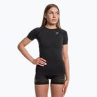 Damen Trainings-T-Shirt Gymshark Vital Seamless schwarz/mergel