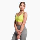 Gymshark Ruched Training Sport glitch gelb Fitness-BH