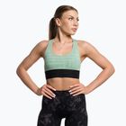 Gymshark Vision Sports grün/schwarzer Fitness-BH