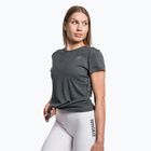 Damen Gymshark Running Top SS dunkel/grau Trainings-T-Shirt