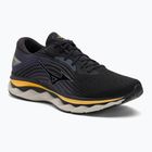 Herren Laufschuhe Mizuno Wave Sky 6 schwarz/tradewinds/gold fusion