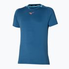 Herren Mizuno Laufshirt Tee blau 62GAA00117