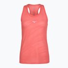 Lauf Tank Top Damen Mizuno Aero Tank sunkissed coral