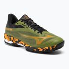 Herren Mizuno Wave Exceed Light 2 Padel Schuhe calliste grün / vibrant orange / schwarz