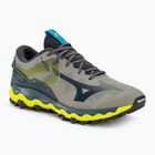 Laufschuhe Herren Mizuno Wave Mujin 9 ggray/oblue/bolt2(neon)