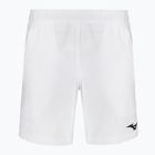 Herren Tennisshorts Mizuno 8 in Flex Short weiß