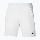 Herren Tennisshorts Mizuno 8 in Flex Short weiß